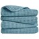 Polyte 430 Gsm Poly Blend Microfiber Quick Dry Waffle Hand Towel, 16X30 In