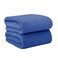 Jml Microfiber Bath Towels, Navy, 30" X 60", 2 Pack