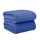 Jml Microfiber Bath Towels, Navy, 30" X 60", 2 Pack