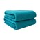 Jml Large Microfiber Bath Towels Set, 2 Pack, 30" X 60", Teal
