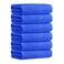 Jml Microfiber Bath Towels, 30" X 60", 6 Pack, Dark Blue