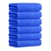 Jml Microfiber Bath Towels, 30" X 60", 6 Pack, Dark Blue