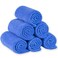 Jml Microfiber Bath Towels, 30" X 60", 6 Pack, Dark Blue