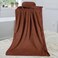Jml Microfiber Bath Towels, 30" X 60", 4 Pack, Brown