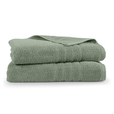 Martex 2-Pack Ultimate Performance Bath Sheet Set, Sage, 33" X 65
