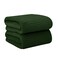 Jml Microfiber Bath Towels, 30" X 60", Pack of 2, Olive-Green