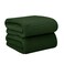 Jml Microfiber Bath Towels, 30" X 60", Pack of 2, Olive-Green