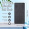 SmoothNovelty 16 Pack Microfiber Bath Towels Bulk, Deep Grey, Stripe