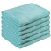Jml Microfiber Bath Towels, 30" X 60", 6 Pack, Green-Floral