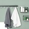 Jml Oversized Microfiber Bath Towels, 30" X 60", 4 Pack, Grey Floral
