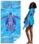 Widdonen Microfiber Beach Towel, Compact 71X32 Inch, Lightweight, Turtle