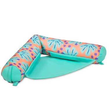 Big Joe Noodle Sling Pool Float, No Inflation Needed, Shells Peach