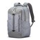 High Sierra Large Backpack Reflective Accent Comfortable Mesh Back School Bag with Tablet Device Sleeve and Adjustable Straps, Silver