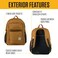Carhartt Utility 27L Single-Compartment Backpack Navy