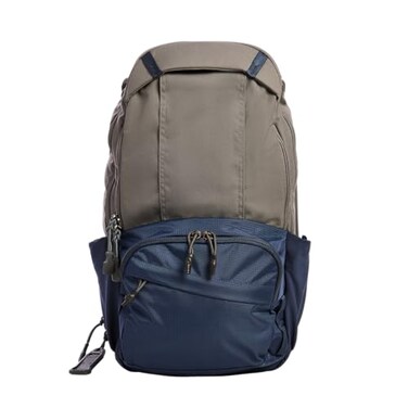 Vertx Ready Pack X Tactical Backpack - 20L Edc Backpack with Ccw Access, Rapid Pull Tab, and Convertible Molle Front Panel - Slate Grey/Depth Charge
