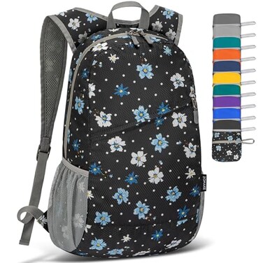 Zomake Lightweight Packable Backpack 20L, Foldable Small Daypack for Hiking
