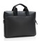 Hugo Ethon Nylon Briefcase with Shoulder Strap, Black Gloss, Pce.