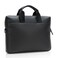 Hugo Ethon Nylon Briefcase with Shoulder Strap, Black Gloss, Pce.