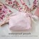 Case-Mate Essential Crinkle Bow Makeup Bag - Ballet Pink