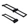 Showkoo Replacement Luggage Telescopic Handle Spare Part Pull Out Handle 24Inch (013)