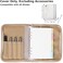 Vepkoit Tactical Notebook Cover with Zippered for Folders, Large A5 Binder Planner