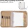 Vepkoit Tactical Notebook Cover with Zippered for Folders, Large A5 Binder Planner