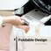 Mooas Acrylic Book Stand for Reading Adjustable Foldable Holder