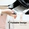 Mooas Acrylic Book Stand for Reading Adjustable Foldable Holder
