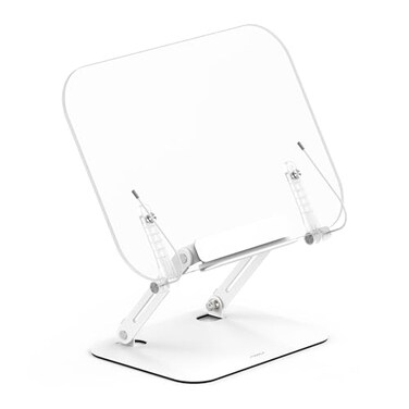 Mooas Acrylic Book Stand for Reading Adjustable Foldable Holder