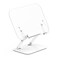 Mooas Acrylic Book Stand for Reading Adjustable Foldable Holder