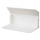 Lihit lab A3575-0 Single Book Stand, Bookend, Cd Dvd Storage, White