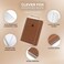 Clever Fox Password Book Keeper Notebook, Spiral-Bound Medium Brown
