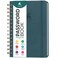 Clever Fox Password Book Keeper Notebook, Spiral-Bound Medium Deep Sea