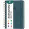 Clever Fox Password Book Keeper Notebook, Spiral-Bound Medium Deep Sea