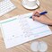 Kfzdcg 20 Pcs Discbound Disc 2 Inch Book Binding Discs, Transparent Expansion Discs Notebooks Planner Discs for Diy Notebooks and Planner Scrapbooking Supplies