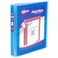 Avery Flexi-View 3 Ring Binder, 1" Round Rings, 1 Blue Binder