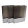Xingtingyu 3 Pack A5 A6 B5 Round Ring Binder Cover 6-Ring 9-Ring Pvc Binder Covers Refillable Notebook Loose Leaf Binder Protector (A5, 3 Pack Coffee)