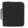 Sunee Zippered Binder Bag with Handle, 2-Inch 3-Ring O-Ring, 500-Sheet Capacity, Includes Zip Pocket, 5-TAB Expanding File Folder, Multi-Pocket Organizer Binder for Middle School, Black