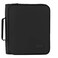 Sunee Zippered Binder Bag with Handle, 2-Inch 3-Ring O-Ring, 500-Sheet Capacity, Includes Zip Pocket, 5-TAB Expanding File Folder, Multi-Pocket Organizer Binder for Middle School, Black