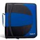 Case it Case-It Dual Binder Two 1.5" D-Rings 600-Sheet Dual-101 Midnight Blue