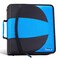 Case it Case-It Dual Binder Two 1.5" D-Rings 600-Sheet Dual-101 Denim Blue