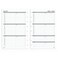 Tul Discbound Weekly Planner Refill Pages, Junior Size