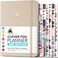 Clever Fox Planner 2.0, A5 Undated Weekly &amp; Monthly Notebook, Seashell