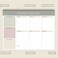 Valome Weekly to Do List Notepad, Undated Planner with 52 Sheets (8.5''x11'')