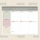 Valome Weekly to Do List Notepad, Undated Planner with 52 Sheets (8.5''x11'')