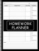 Majosta Homework Planner for Adhd Students: Undated Assignment Tracker Notebook for Elementary, Middle &amp; High School Boys and Girls