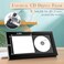 Dunkive 1 PC 7.4x13.7 Cd Display Frame with Mat, Black