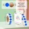 Parlaim 4000 Pack Blue Dot Stickers, 1/2 Inch Round Circle Label 4 Rolls Permanent