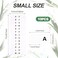 Salbsever A-Z 26 White Letters Tabs Sticky Alphabet Tabs, 260 Pcs Self Adhesive Page Tabs Alphabetical Tabs Indexes for Books, Dictionary, Notes, File (10 Sheets)