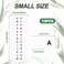 Salbsever A-Z 26 White Letters Tabs Sticky Alphabet Tabs, 260 Pcs Self Adhesive Page Tabs Alphabetical Tabs Indexes for Books, Dictionary, Notes, File (10 Sheets)